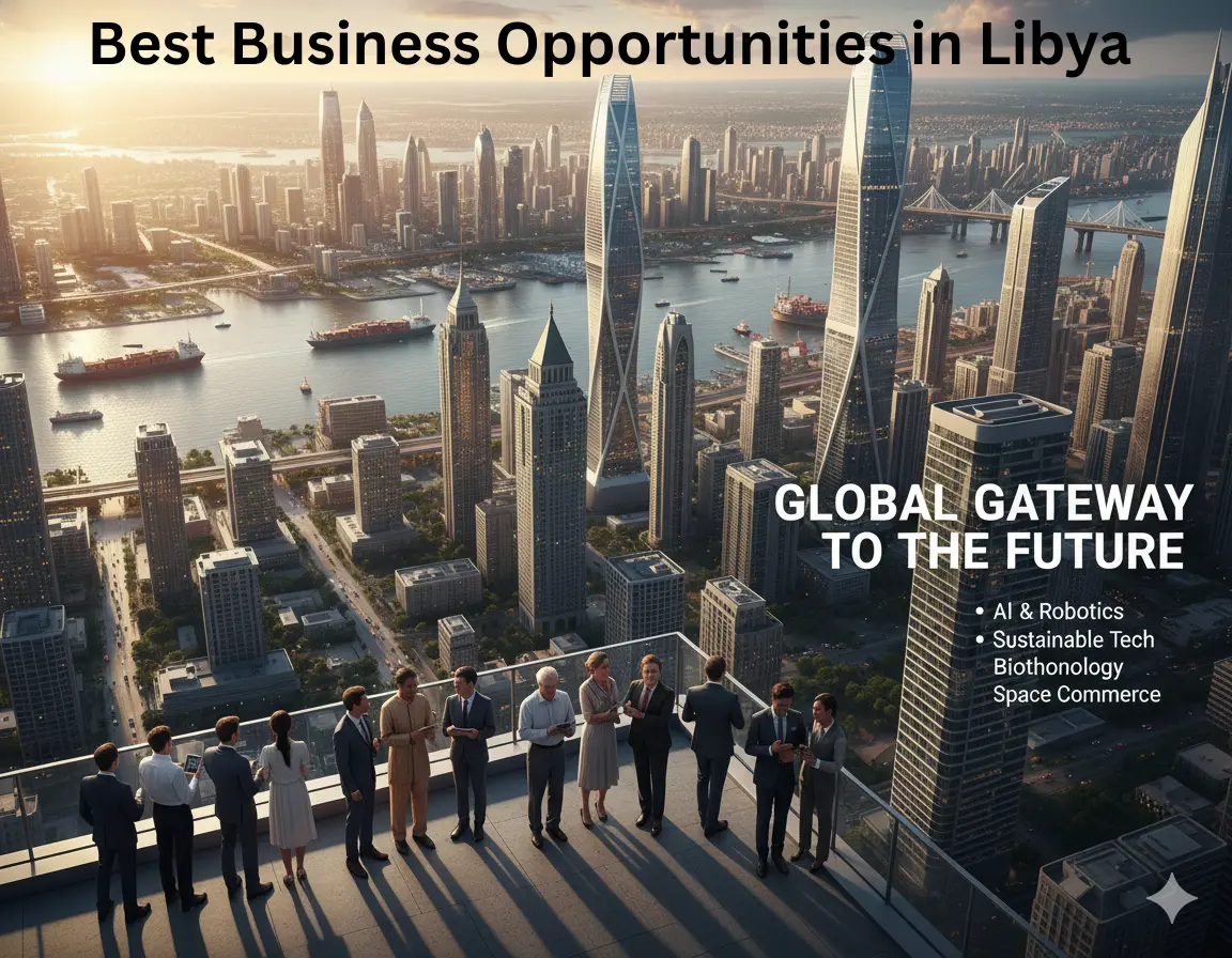  Best Business Opportunities in Libya, Africa - Identification and Selection of right Project, Thrust areas for Investment, Industry Startup and Entrepreneurship Projects